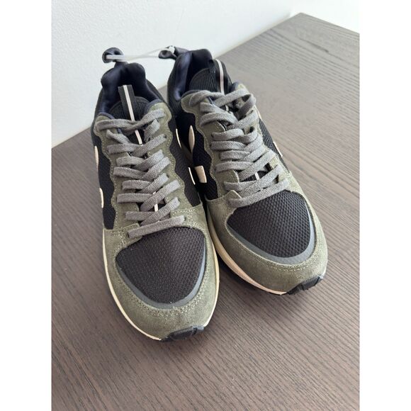 Size 9 - Veja Venturi Black Olive Pierre Sneakers Shoes Men’s NWOB Green Vejas - Picture 4 of 8